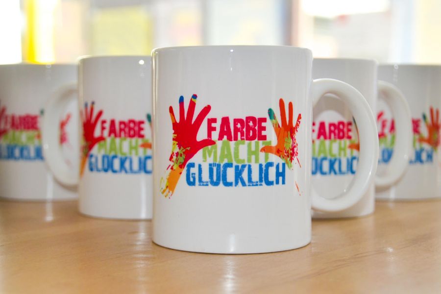 Bedruckte Tassen